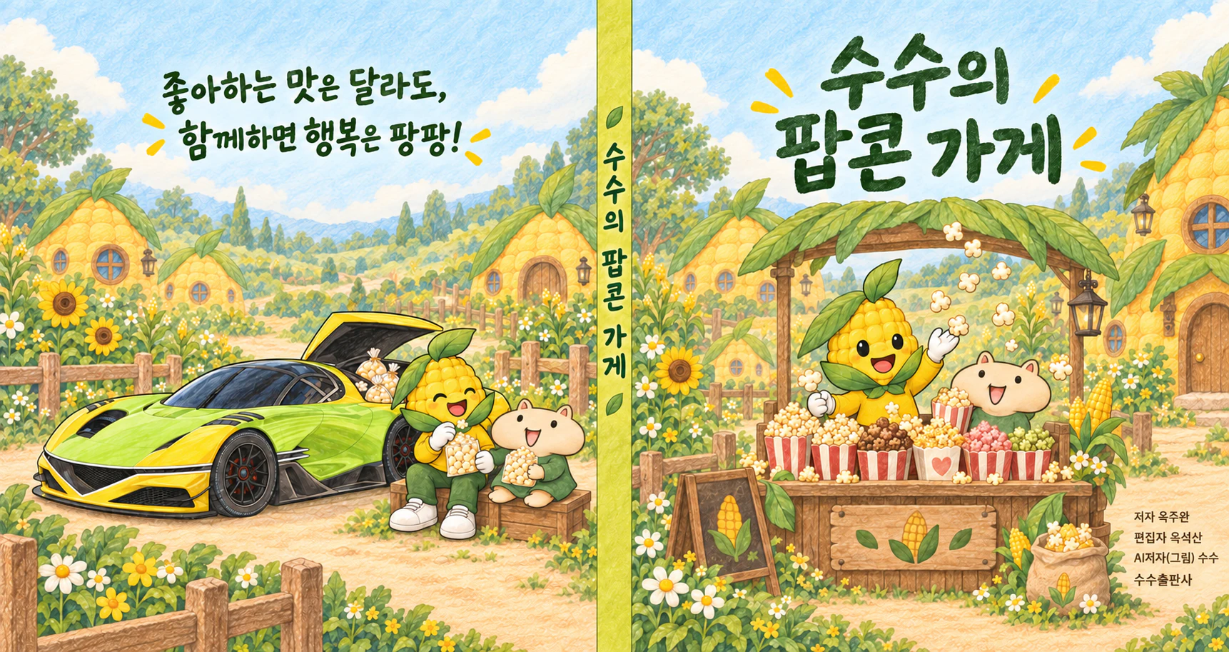수수의 팝콘 가게 · 옥주완 (옥수수)