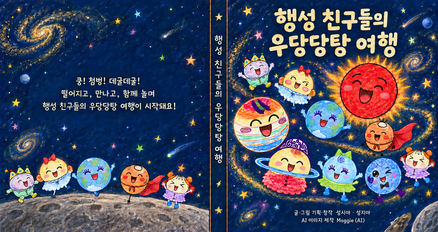 행성 친구들의 우당당탕 여행 · 성시아 & 성지아
